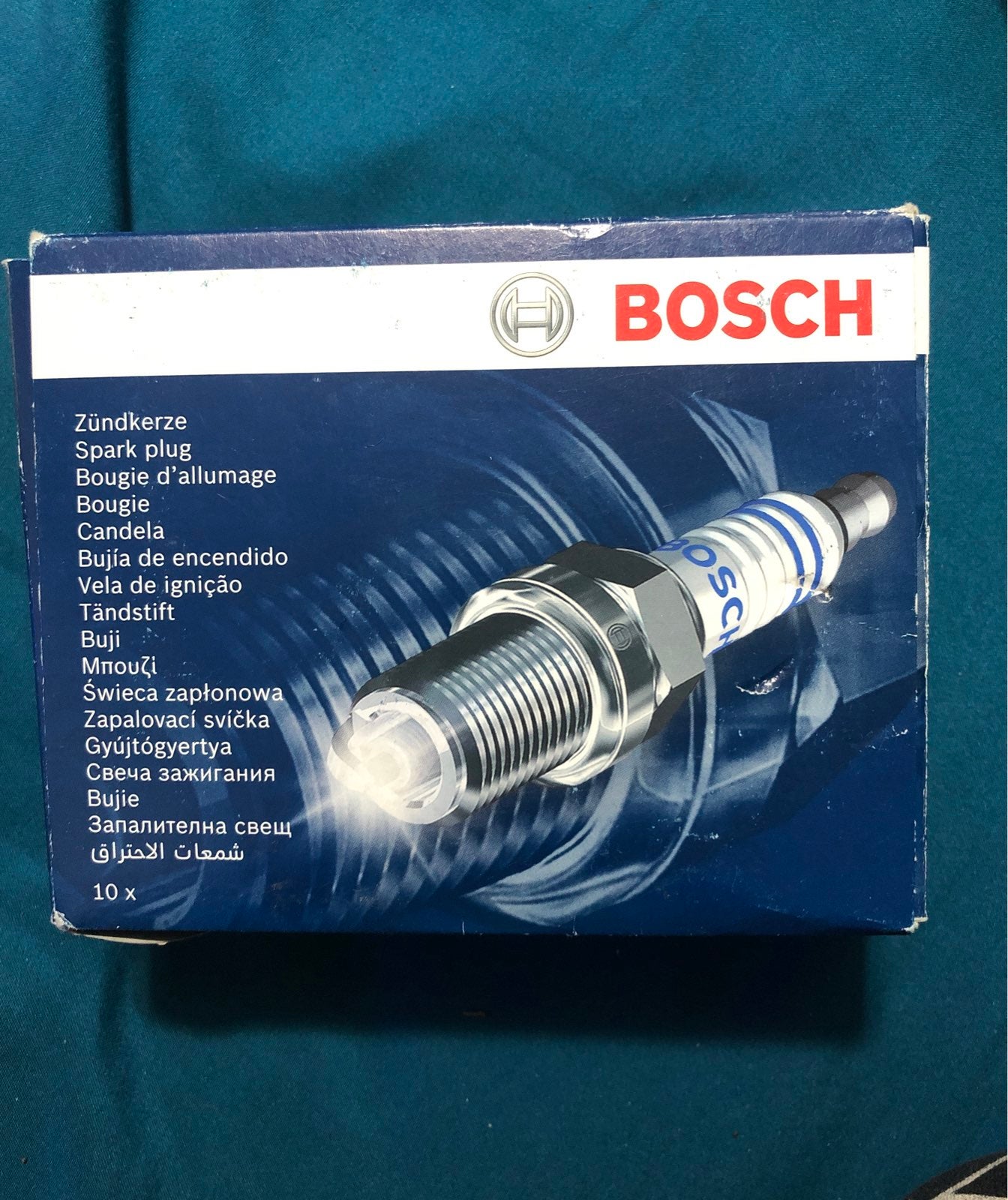 Bosch spark plugs 10 pcs