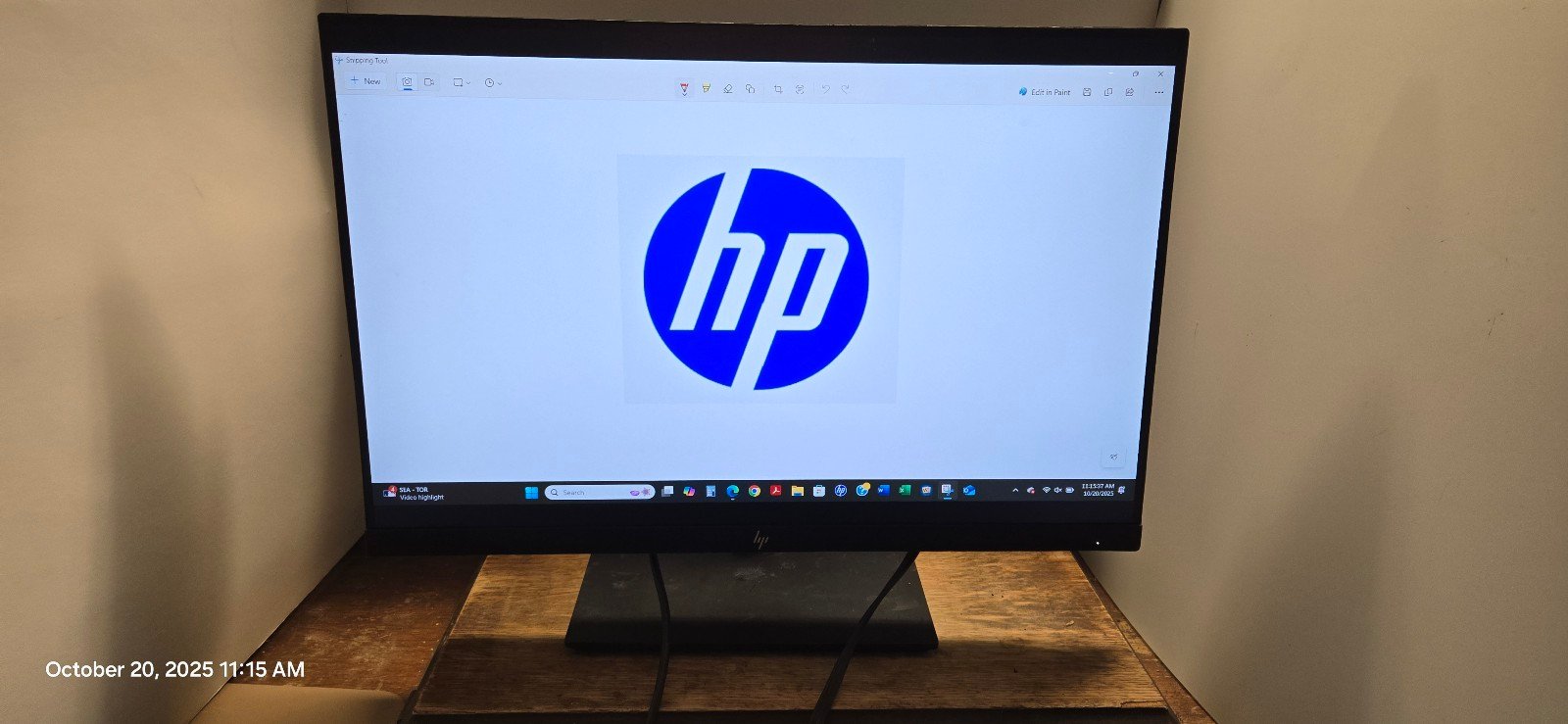 HP 24 Inch Flat Panel Monitor