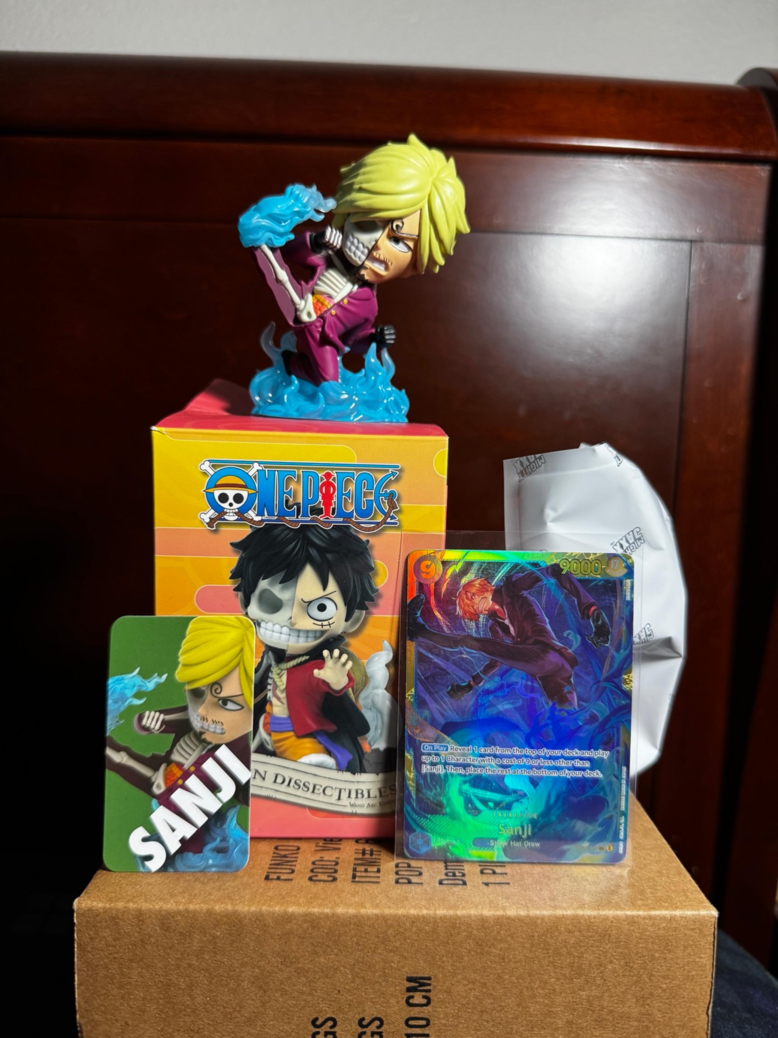 OP06-119 Sanji SEC & Sealed Sanji Mighty Jaxx Hidden Dissectibles