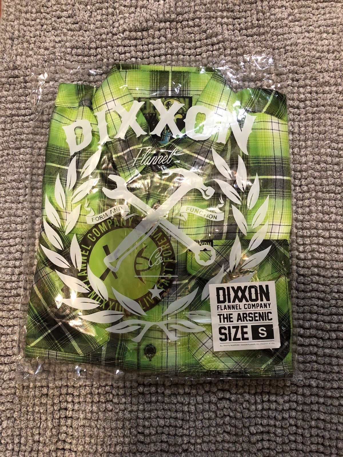 Dixxon Flannel “the Arsenic” mens small