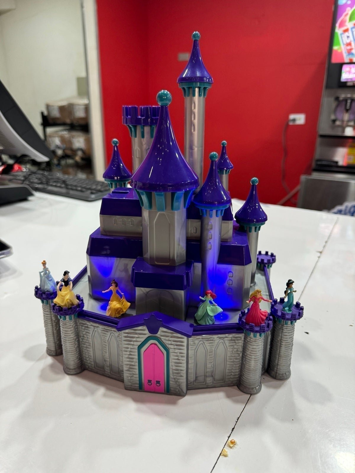 Disney Princess castle popcorn bucket