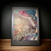 Acrylic pour art painting