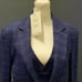 Men’s Plaid Suit Jacket & Vest Single Breasted One Button Business Size 32 NWT
