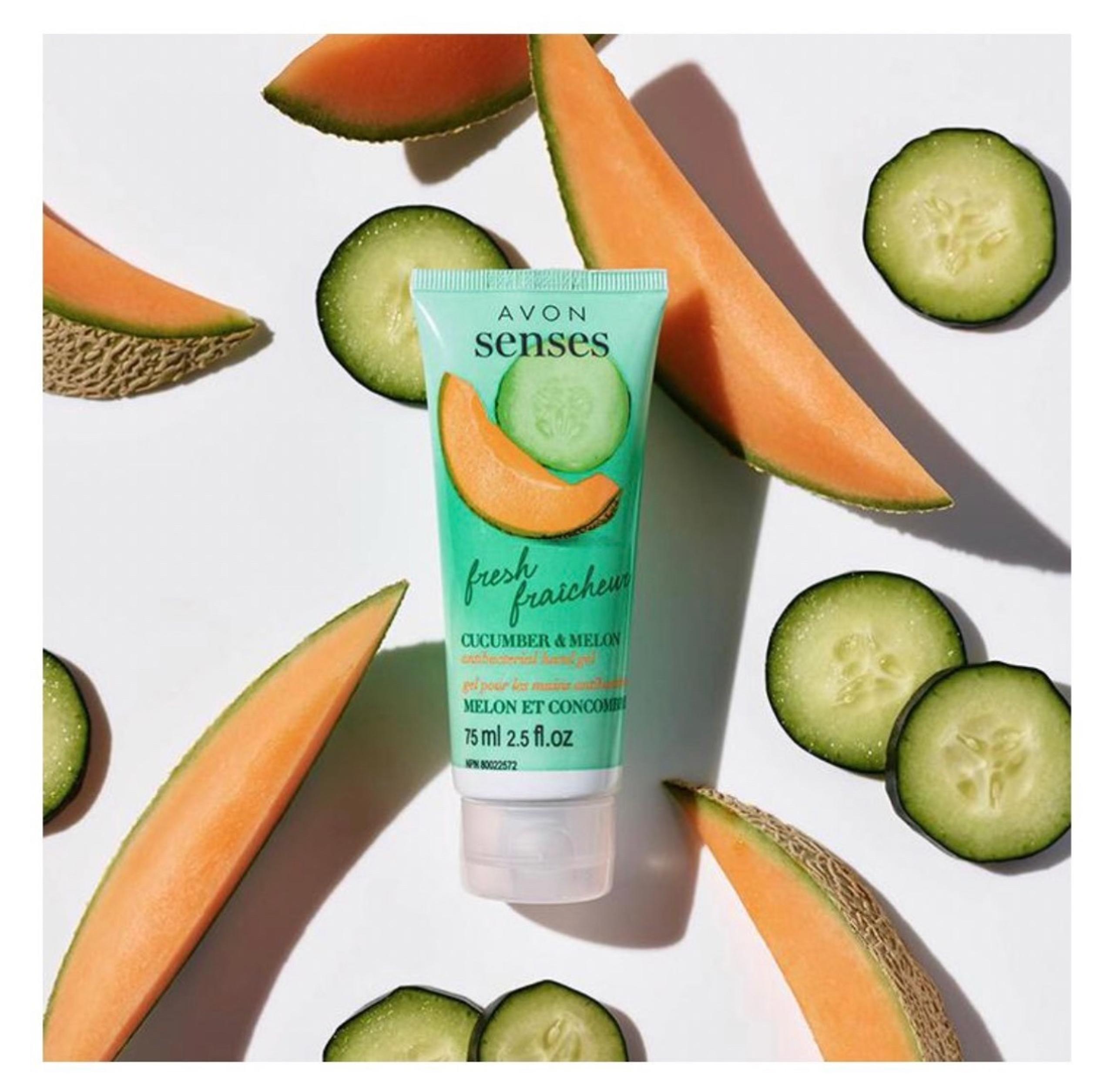 Avon cucumber melon hand gel