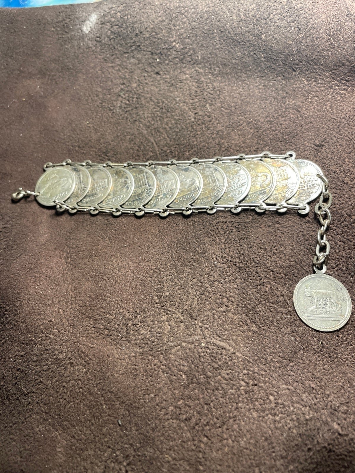 Vintage Roman coin Bracelet Sale ! Buy now ships now!