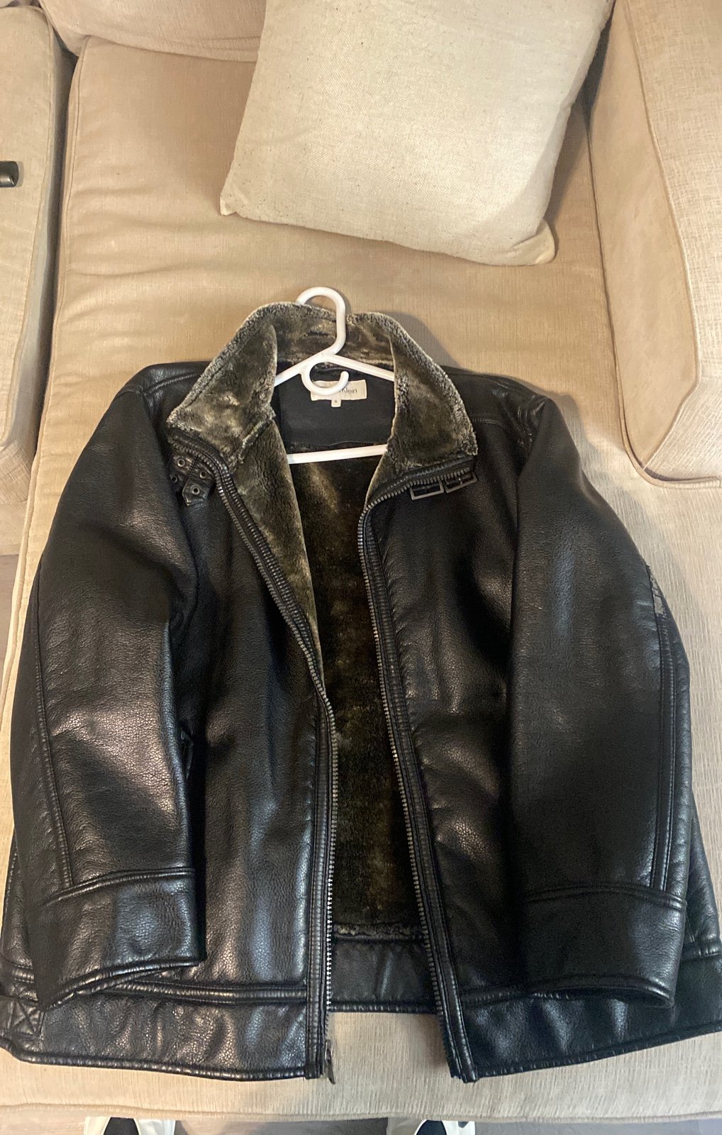 Calvin Klein Leather Jacket
