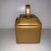 Vintage Wolf Design Jewelry Travel Leather Case