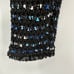 WHITE HOUSE BLACK MARKET Black Knit Tweed Moto Blazer Cardigan Jacket // XS