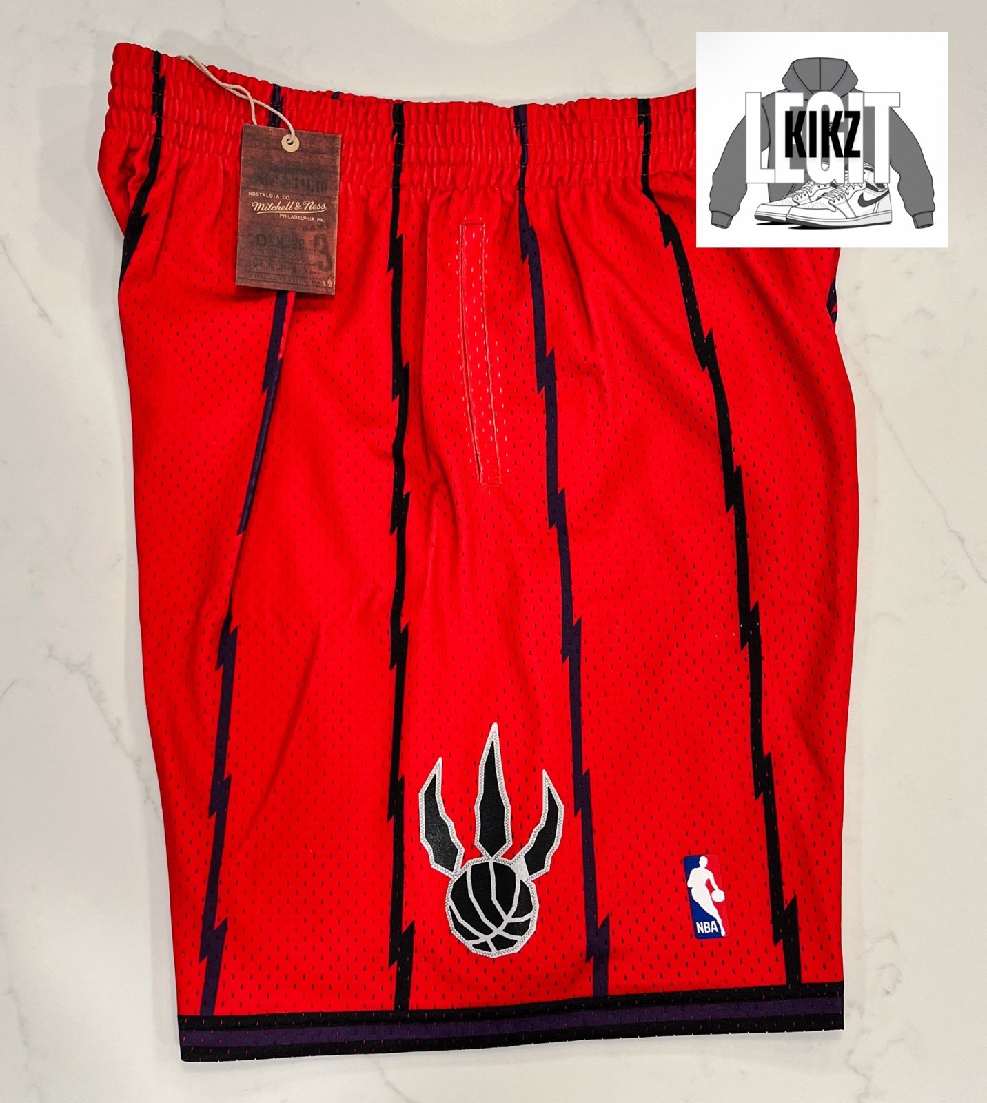 XXL - Men’s Mitchell and Ness Toronto Raptors Shorts - Brand New w Tags
