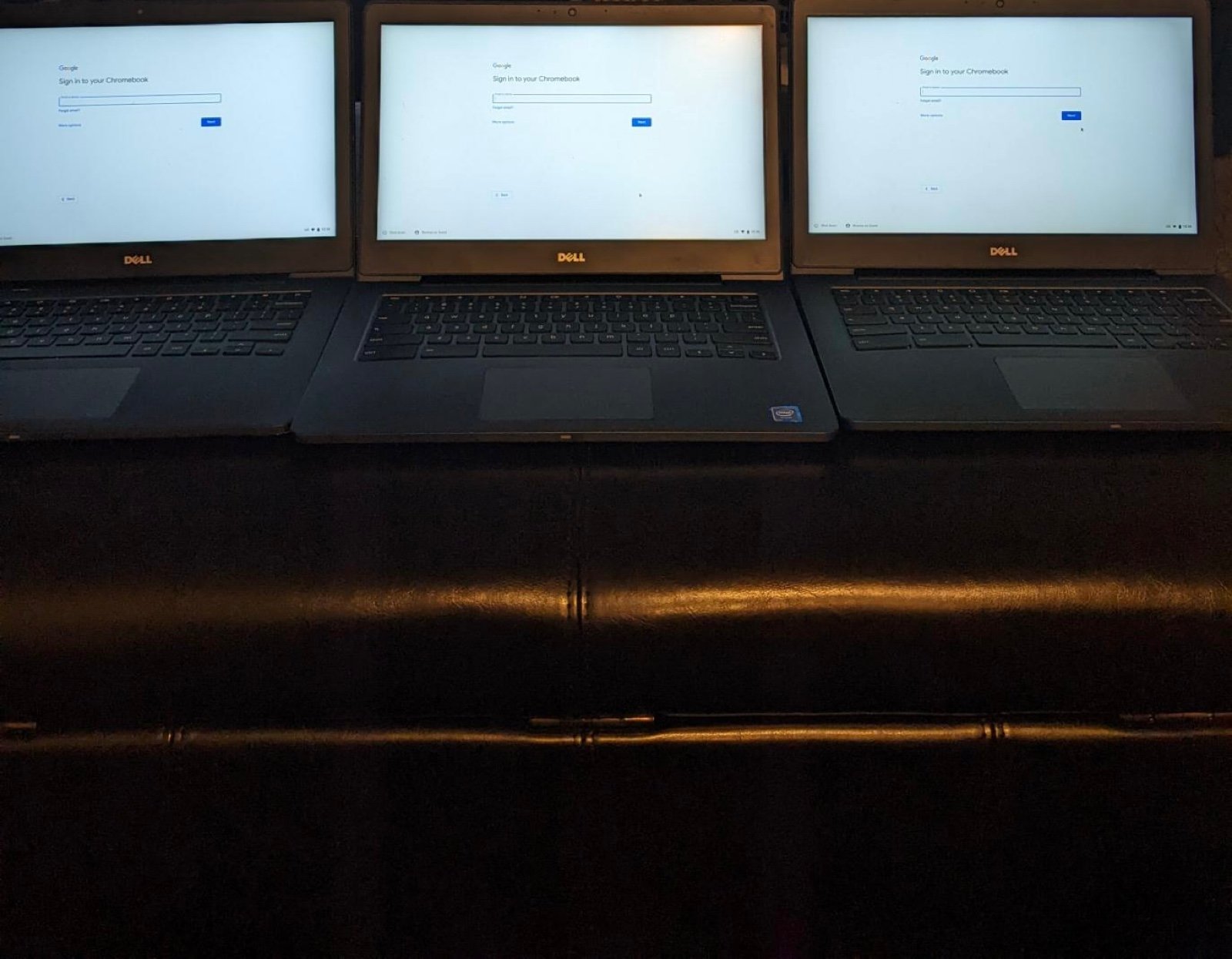 3 dell Chromebooks 13 inch
