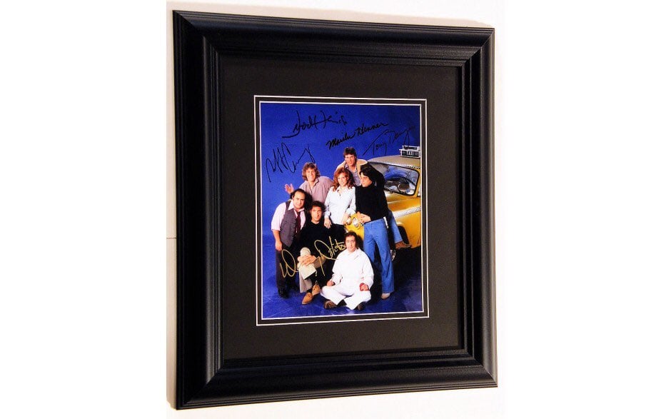 Taxi Cast autographed memorabilia