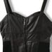 Vintage Harley-Davidson Leather & Ponte Tank Dress - Size 6