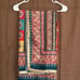 Women's Fancy Silk Dupatta with mirrorSequins Lacing 4 Sided One Size Multicolor