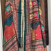 Women's Fancy Silk Dupatta with mirrorSequins Lacing 4 Sided One Size Multicolor