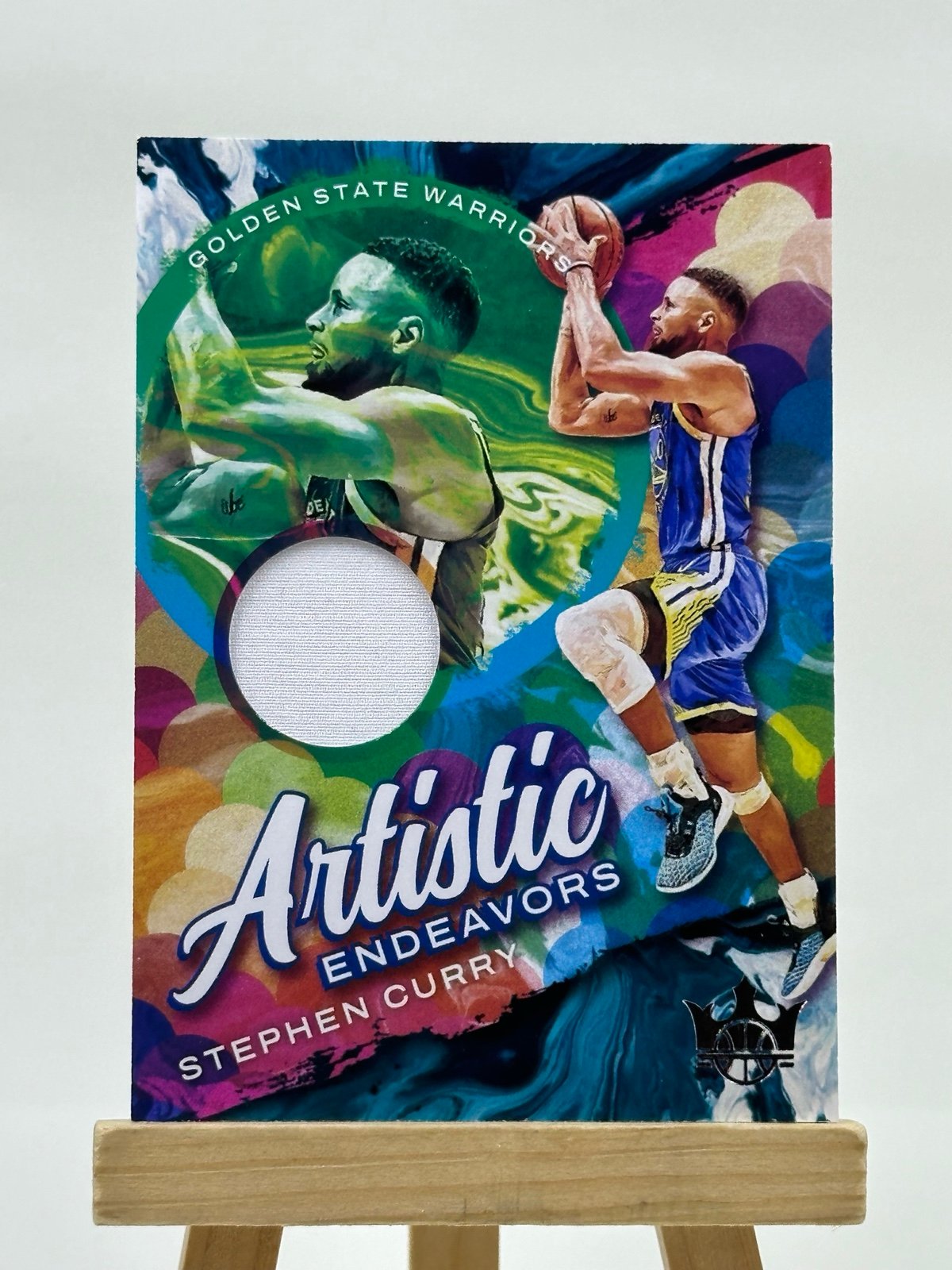 Stephen Curry Court Kings Artisitic Endeavors Patch