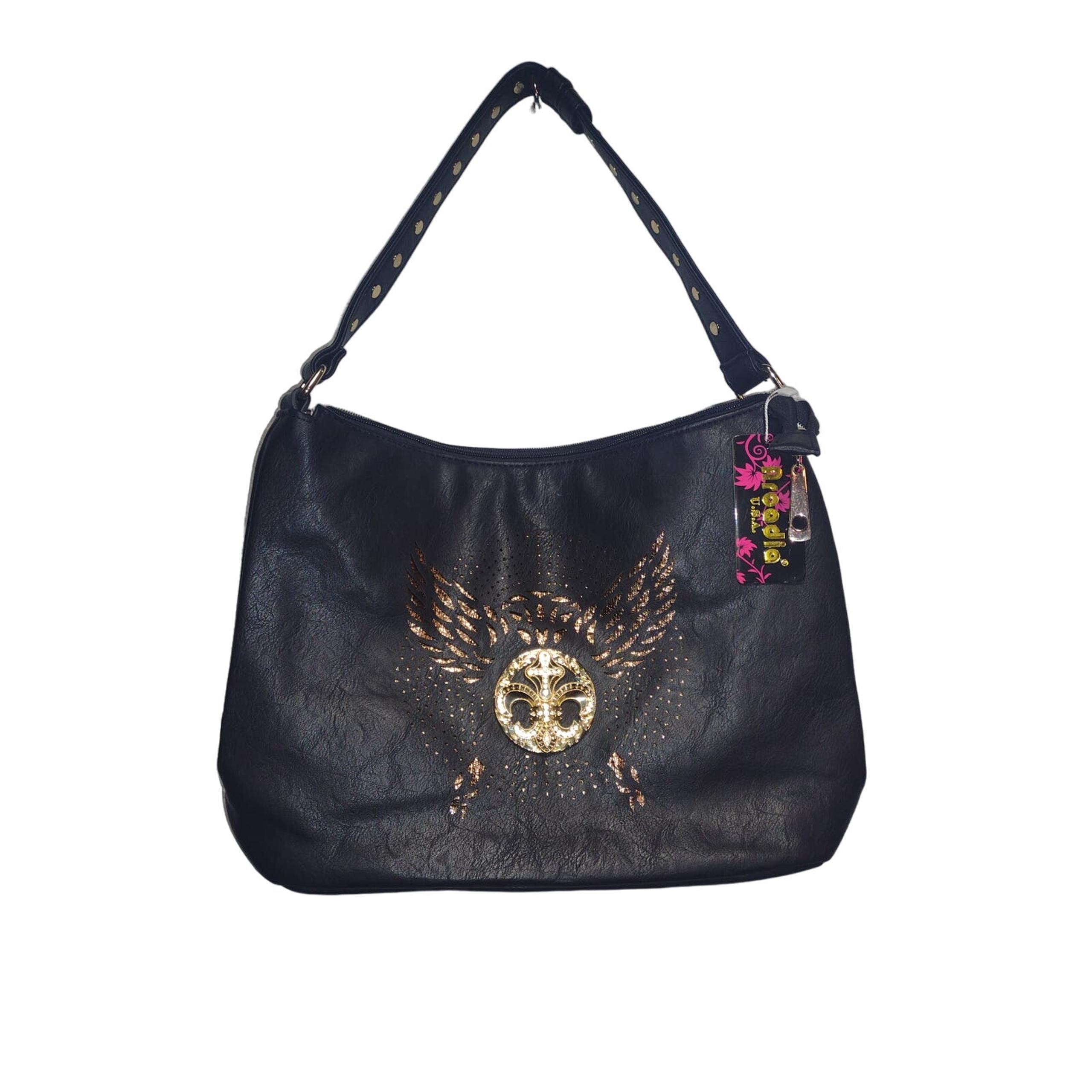 Arcadia Black Tote Purse