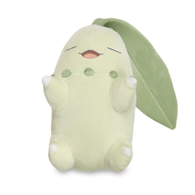 Black Friday Sale！Pokemon Centre sleeping plush Chikorita dreams plush