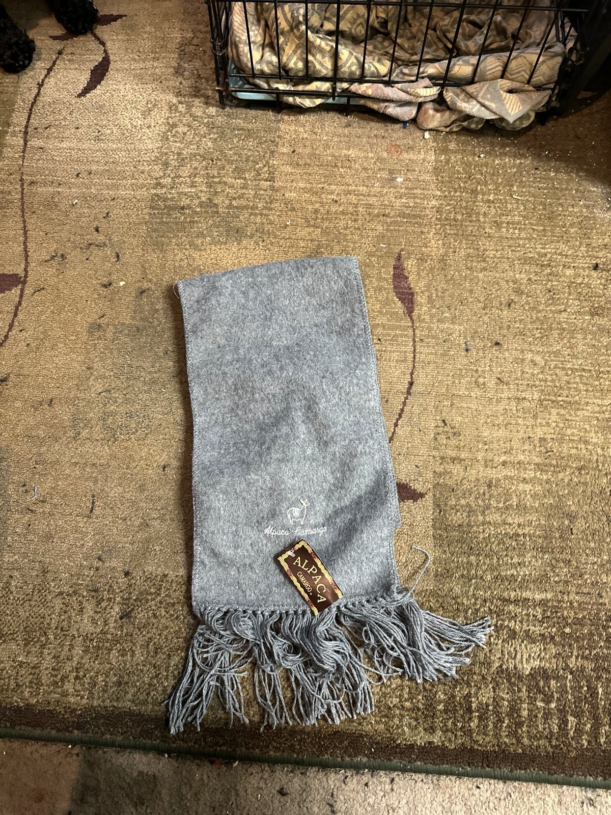 Alpaca wool scarf