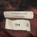 Aritzia TNA Red & Black Tie Dye Cozy AF Shrunken Hoodie Size XS. Pre-loved.