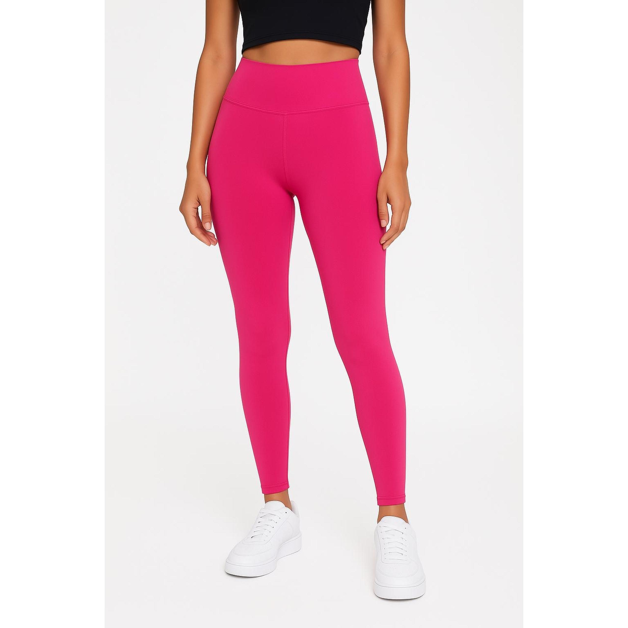 FOREVER 21 Hot Pink High Leggings Womens Small