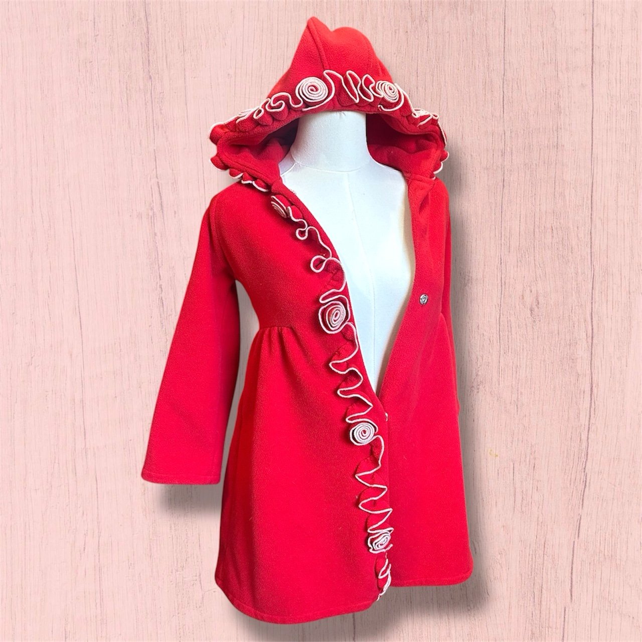 Kawaii little red riding hood style jacket