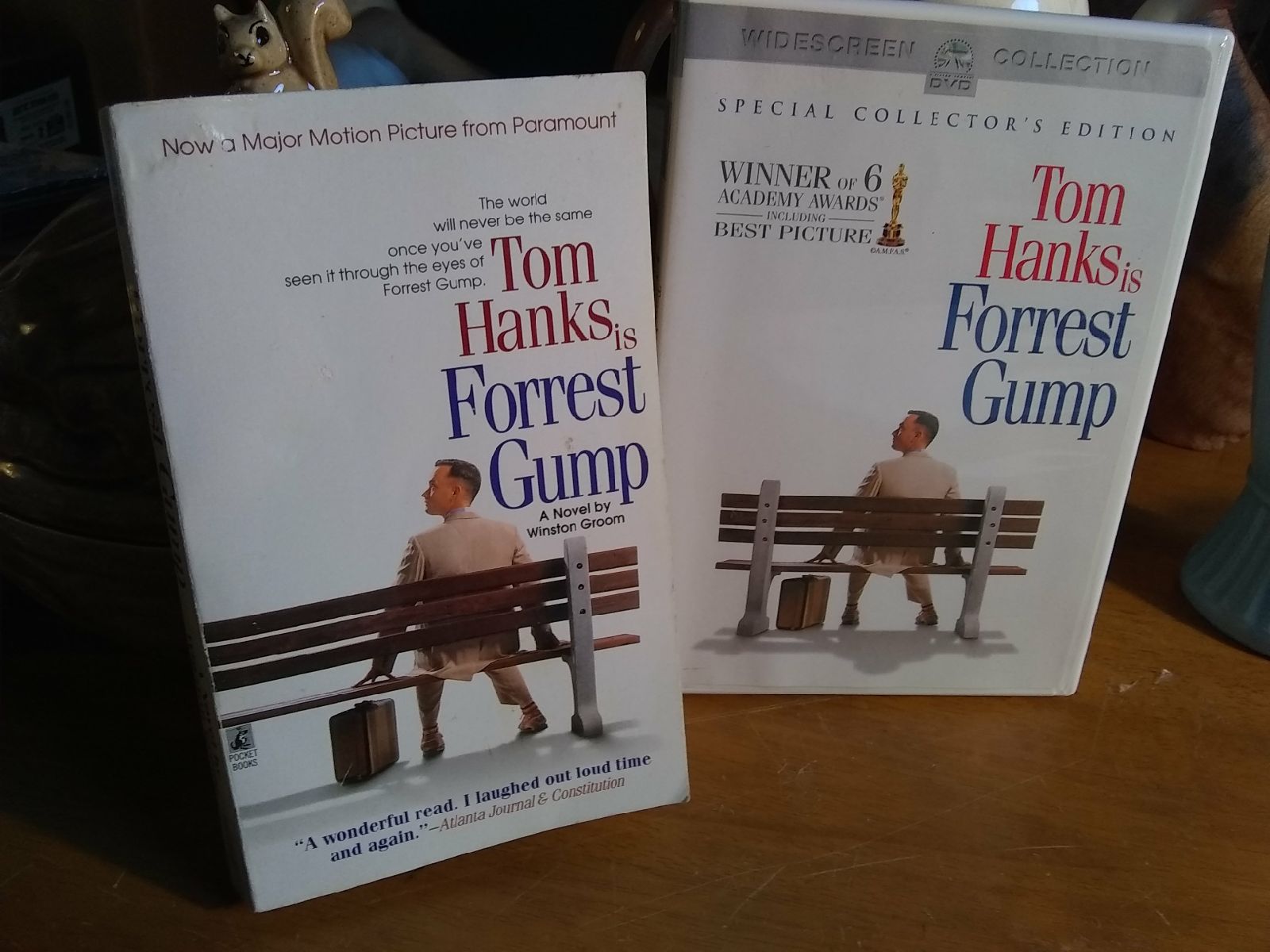 Forrest Gump DVD and Book