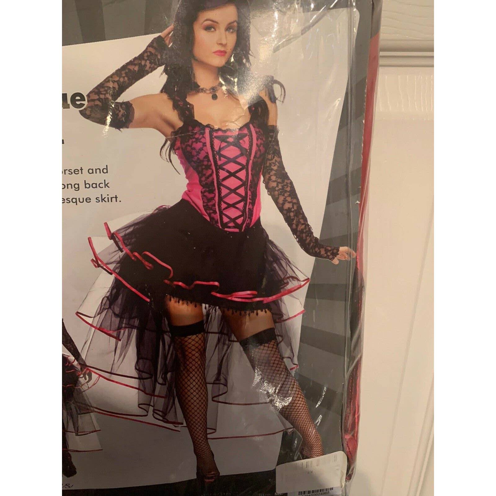 NWOT Burlesque Queen Costume Adlt Sz M/L