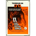 Terror in 3D (1972 re-release) Original Movie Poster Folded 27x41