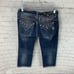 Miss Me Crystal Bling Capri Jeans