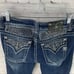 Miss Me Crystal Bling Capri Jeans