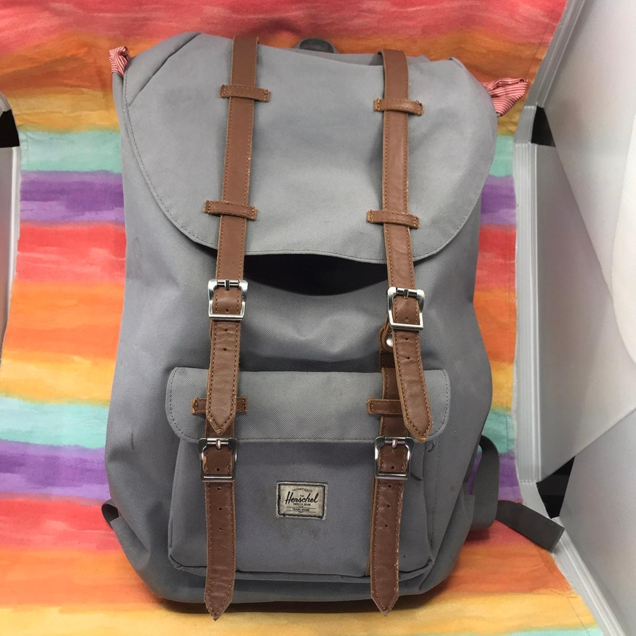 Gray Herschel Backpack