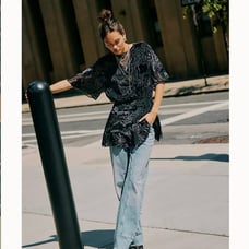 NWT Free People Manuka Burnout Velvet Mini Dress