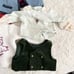 American Girl Doll Clothes Lot Vintage Hanger Coco Sweater Vest Sweatpants Toy