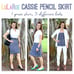 LuLaRoe Cassie Bundle of 3 Womens L Skirts Pencil Multicolor NWT #6352