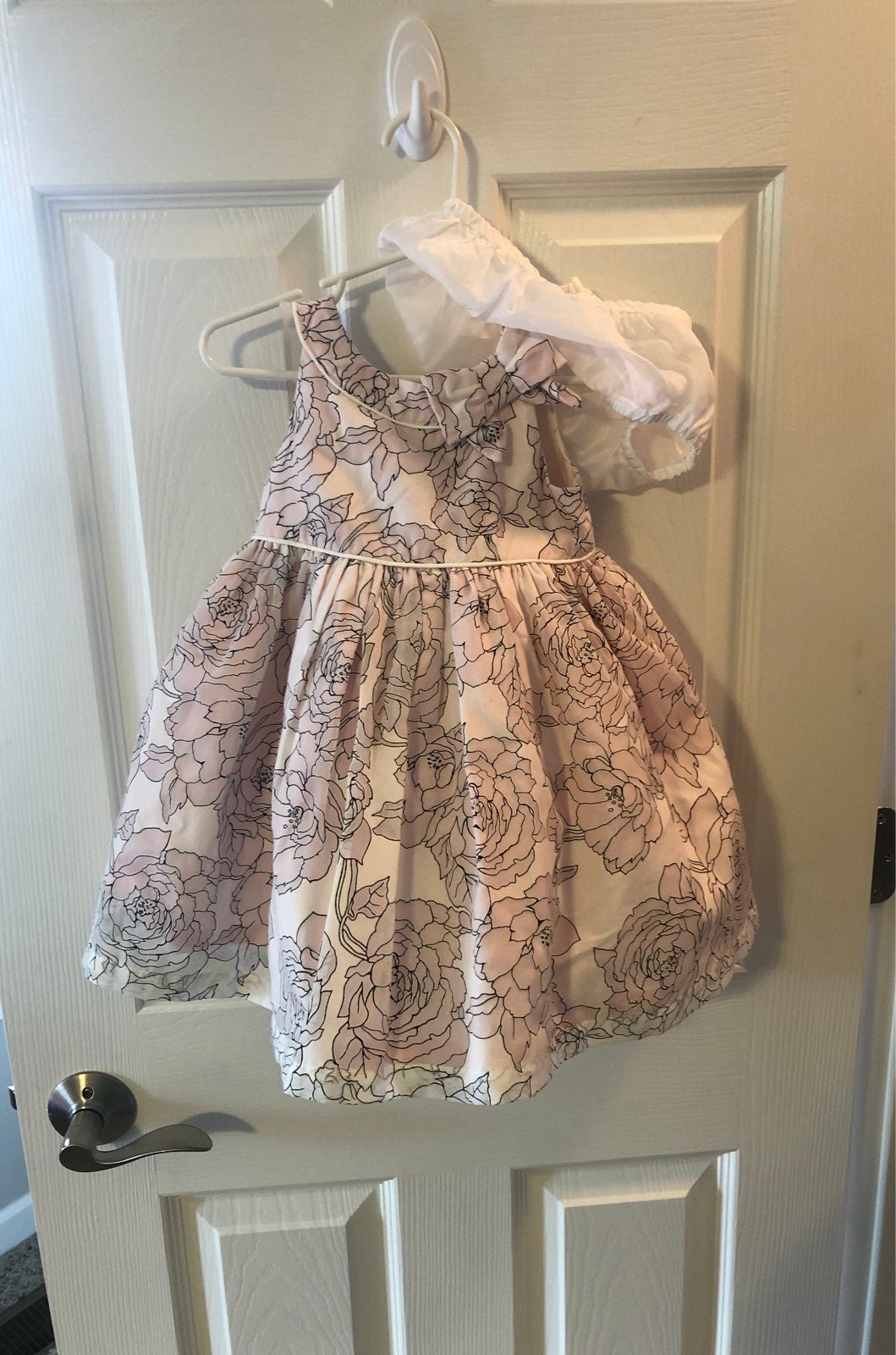 Janie and jack formal floral tulle Dress baby girl 12-18 months