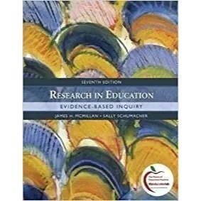 RESEARCH IN EDUCATION : Evidence-Based Inquiry* Seventh Edition VG!!!
