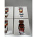 Kay Mallek Native American Dancer Kachina Totem Set 6 Coasters Made USA