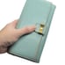 Authentic Chloe Pale Blue Leather Long Wallet / Clutch **WORN**