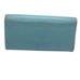 Authentic Chloe Pale Blue Leather Long Wallet / Clutch **WORN**