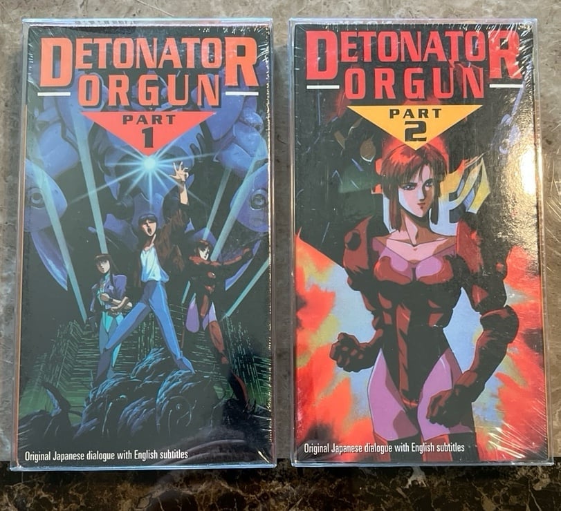 DETONATOR ORGUN 2 TAPE SET. (SEALED)