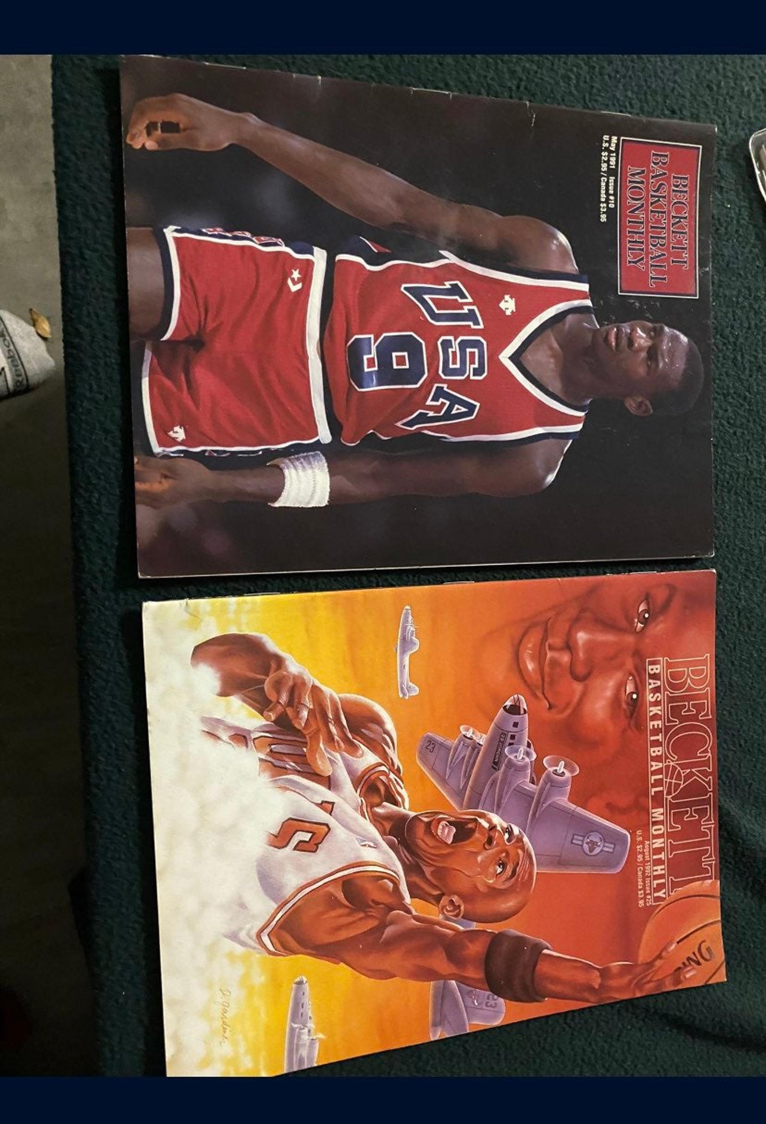 Michael Jordan Beckett Monthly Lot (2) - Beckett Publications