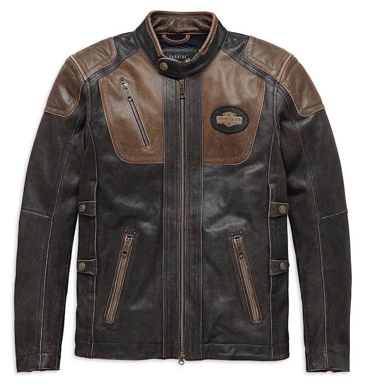 Harley Davidson H-D Triple Vent Distressed Jacket