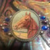Buckle vintage buckle with a horse