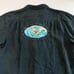 M. Field By Reyn Spooner Silk Linen Blend Surfing Santa Mens Hawaiian Button 95