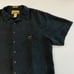 M. Field By Reyn Spooner Silk Linen Blend Surfing Santa Mens Hawaiian Button 95