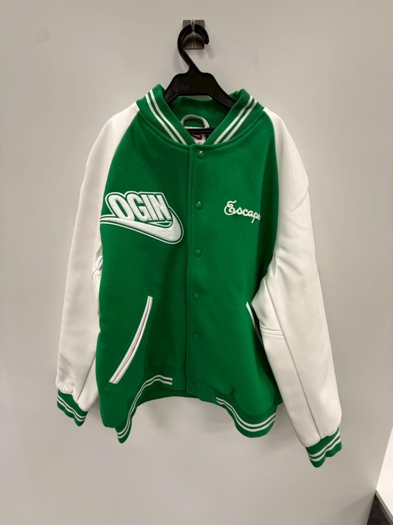 NIGO x Nike NRG Varsity Jacket Green