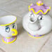 Disney Mrs Potts and chip ceramic set