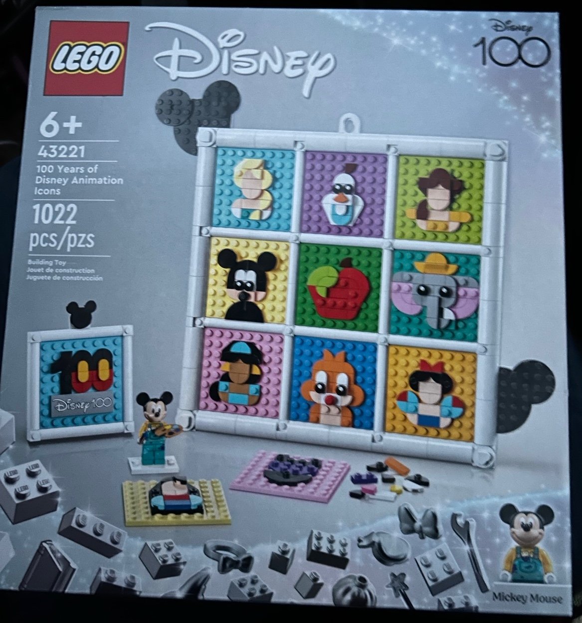 LEGO Disney 100 Years of Disney Animation Icons