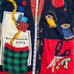 Vtg Sweater Loft New York USA Sewing Knitting Craft Design Navy Sweater Size S