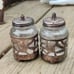 Antique sterling sugar and creamer pair